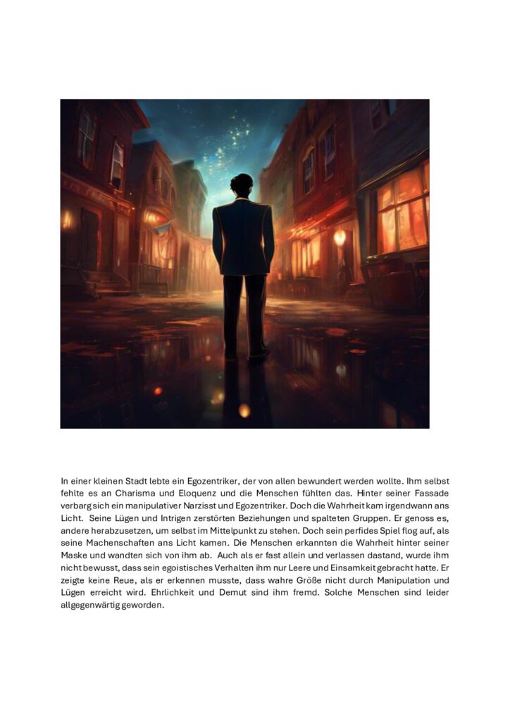 thumbnail of Der Egozentriker