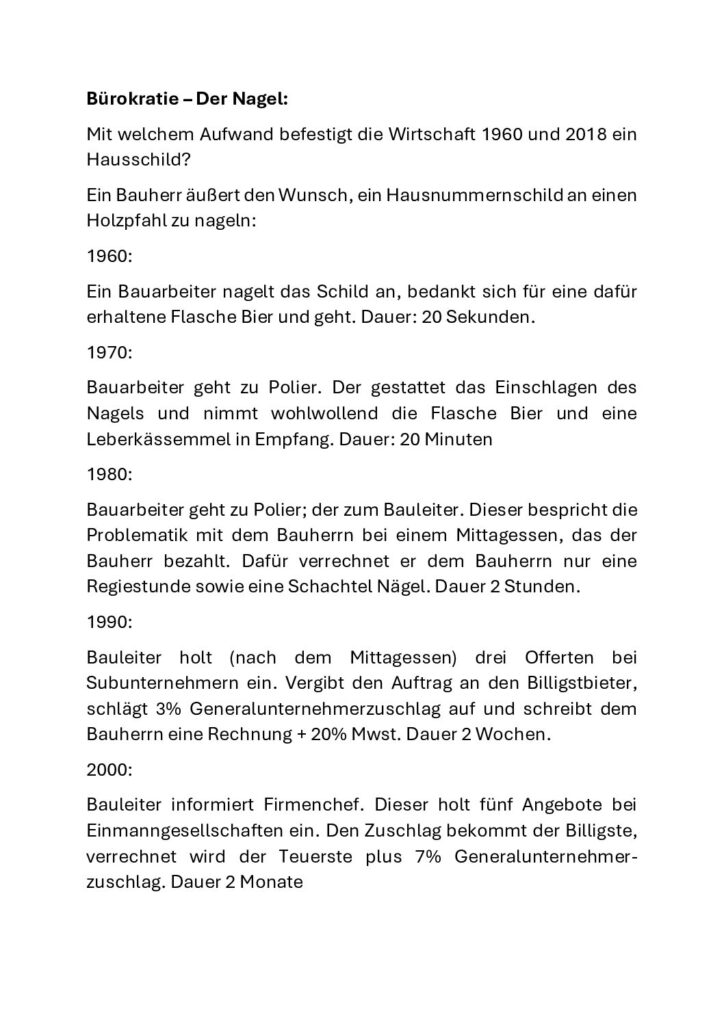 thumbnail of Bürokratie – Der Nagel