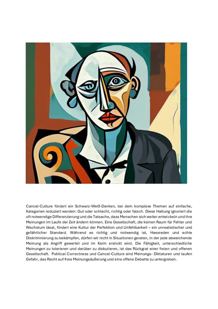 thumbnail of Cancel-Culture – Schwarz-Weisdenken