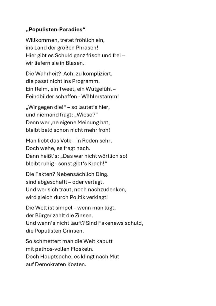 thumbnail of Populisten Paradies