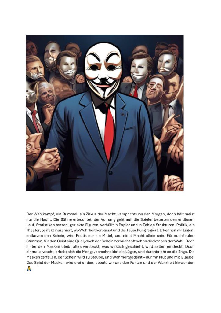 thumbnail of Wahlkampf der Masken