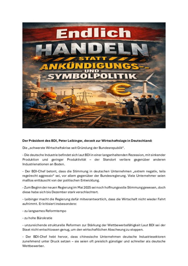thumbnail of Endlich Handeln statt Ankündigungs- und Symbolpolitik