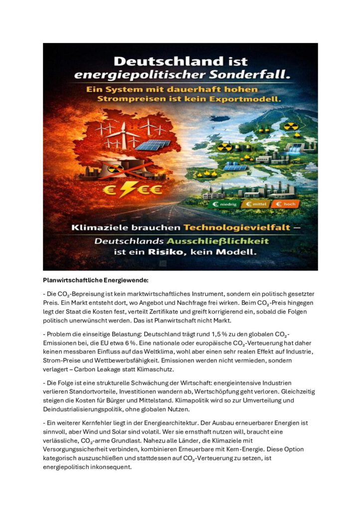 thumbnail of Planwirtschaft durch CO2 Bepreisung