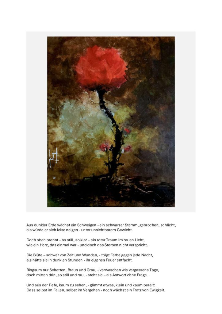 thumbnail of Poesie zum Bild die Blume