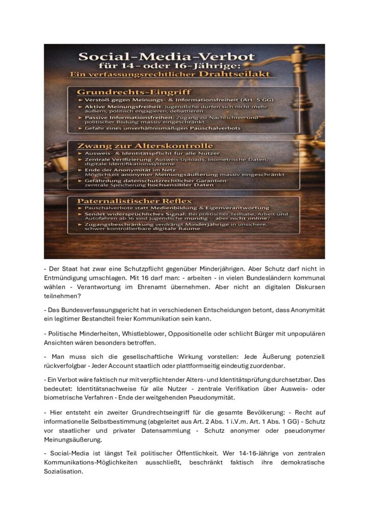 thumbnail of Social Media und Grundrechte