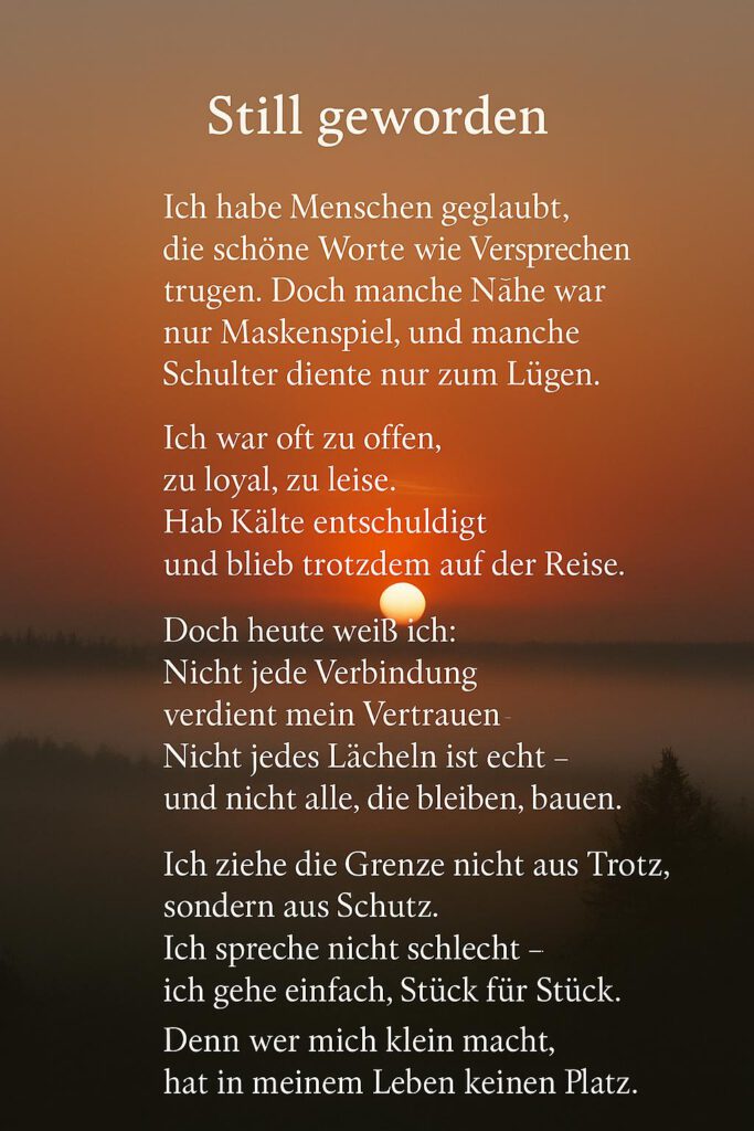 thumbnail of Still geworden