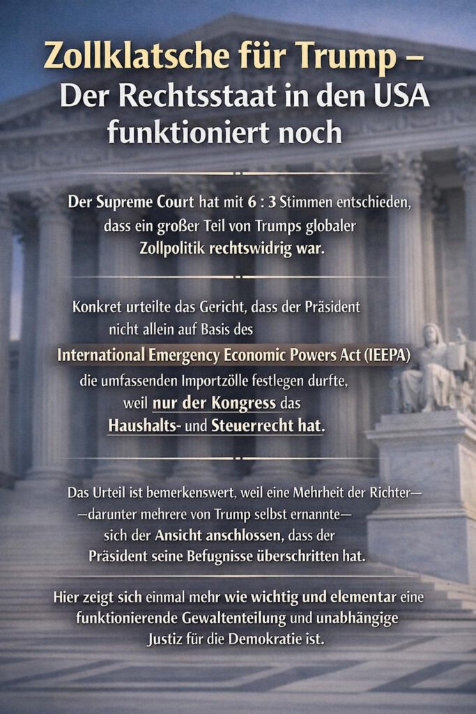 thumbnail of Zollklatsche für Trump